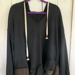 Black POL Large Sweatshirt